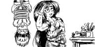 angry artist:oekakigod hanging kiki mymy mymy_abuse no_color oekaki rope // 500x250 // 59KB