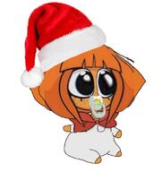 agugu binky mymy plush_body santa_hat // 1080x1147 // 57KB