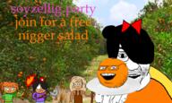 artist:unknown coco holding_object irl_background maya mymy nigger niggerwiggle orange soyzellig.party variant:el_perro variant:unknown zach // 500x300 // 297KB