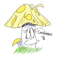 Artist:cheeserjin coco coco_mushroom goofy mushroom silly // 835x833 // 248KB