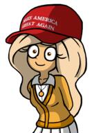 coco hat maga patriotic traced trump // 399x576 // 112KB