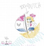 artist:raddest_ray boat english_text maga maya_abuse mymy niggerwiggle sea voc_flag // 1075x1121 // 142KB