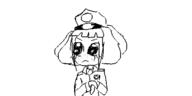 artist:oekakigod hat oekaki police subvariant:soymy // 500x250 // 19KB