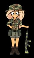 artist:lud3k coco fan_art gun rhodesia uniform // 640x1088 // 98KB