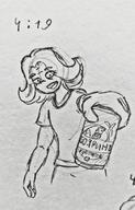 artist:midkyk beer no_color sketch vera // 1309x2048 // 513KB