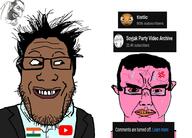 'toss are_you_soying_what_i_am_soying happy_merchant ias indian_flag jew kike mymy seething shitskin spva subvariant:front_facing_chud tistic549 variant:a24 variant:chudjak variant:gapejak variant:markiplier_soyjak youtube // 1971x1420 // 1.1MB