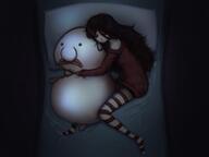 bed blobfish dark ik_ben_het_maar laying_down maya // 640x479 // 16KB