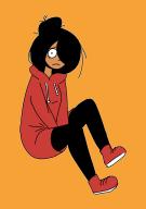 hoodie looking_at_viewer maya // 724x1024 // 12KB