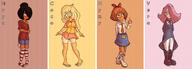 chastity_belt coco gestreepte_sokken maya mymy tagme unknown_artist vera // 3200x1146 // 2.7MB