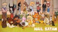 bert cato cleo coco devil evil ilse kiki mymy roos Satan satanic tryn yfke zoey // 736x414 // 638KB