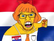 dutch_flag feraljak flag ias juicebox mymy netherlands niggerwiggle soyjak // 1006x766 // 670KB