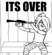 artist:unknown crying gun its_over maya suicide weapon // 1003x1055 // 91KB