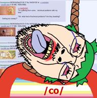 co copedo 4chan ack animated artist:studio_massa bloodshot_eyes coco crying ias map_flag maya naz pedophile rope spinning subvariant:troonjak tranny variant:bernd video yotsuba // 1080x1082, 52s // 55MB