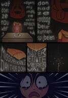 artist:studio_massa blushing cake candles crown crying dialogue dutch_text maya Maya's_Sweet_16_(comic) official_art sad shocked text // 1400x2000 // 1.3MB