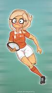 artist:studio_massa coco determined dirty Illustraties_(official) official_art petjeaf rugby running sweating text // 2160x3840 // 5.2MB