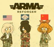 arma_reforger coco flags maya mymy niggerwiggle uniforms usa ussr // 2048x1779 // 553KB