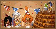 artist:cam birthday coco color drawing maya mymy stroopwaffel // 2048x1069 // 372KB