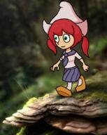 artist:fisheye color drawing green_eyes nature smurf tryn walking // 1114x1396 // 602KB