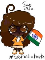 coco holding_flag india kate_(namefag) pajeet // 768x1024 // 110KB